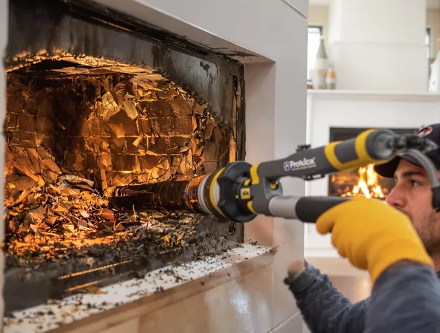 Professional chimney cleaning by Fountain Valley Chimney Sweep in Fountain Valley, CA