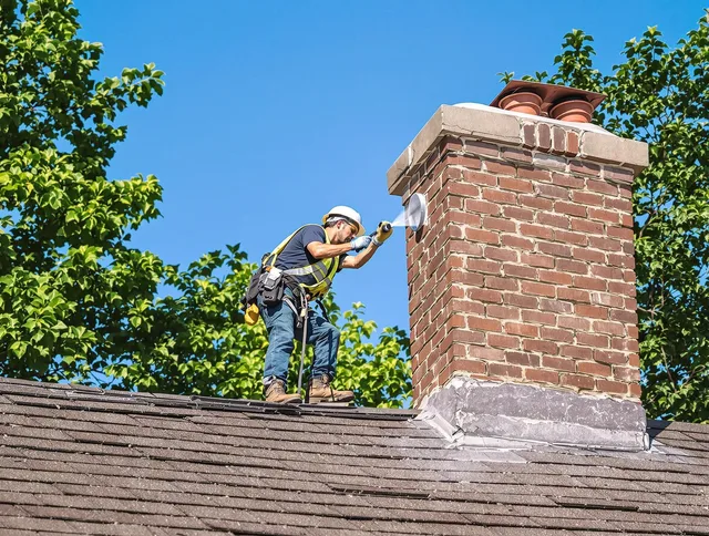 Fountain Valley Chimney Sweep performing an inspection with advanced tools in Fountain Valley, CA